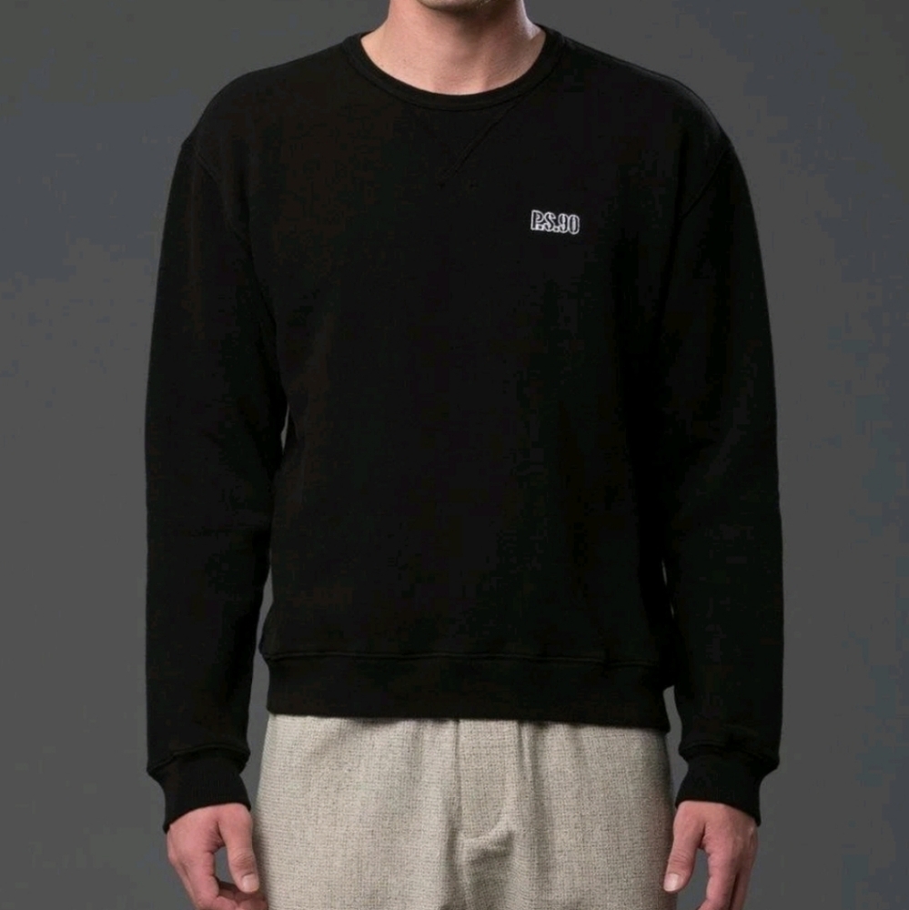 AGOLDE x A$AP Ferg PS 90 Crew Sweatshirt S Unisex Black